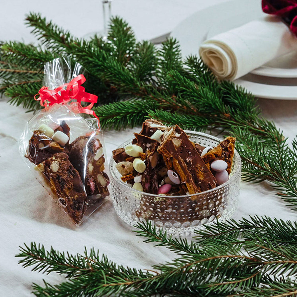 Jouluinen rocky road