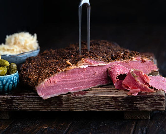 Savustettua härkäpastramia
