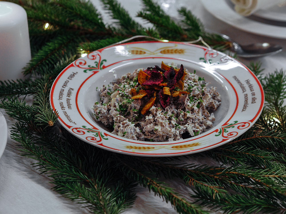 Jouluinen sienisalaatti   L G